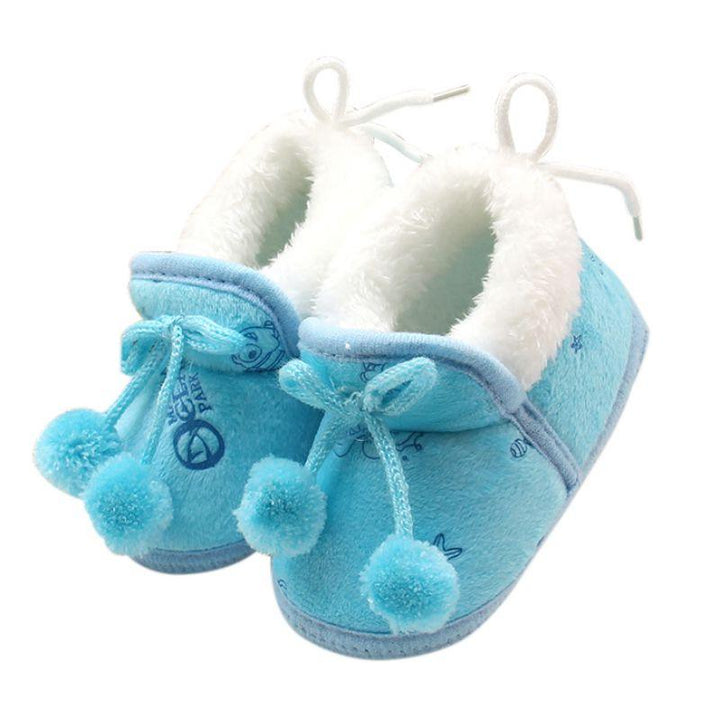 Baby's Cotton Winter Boots with Soft Sole - Trendha
