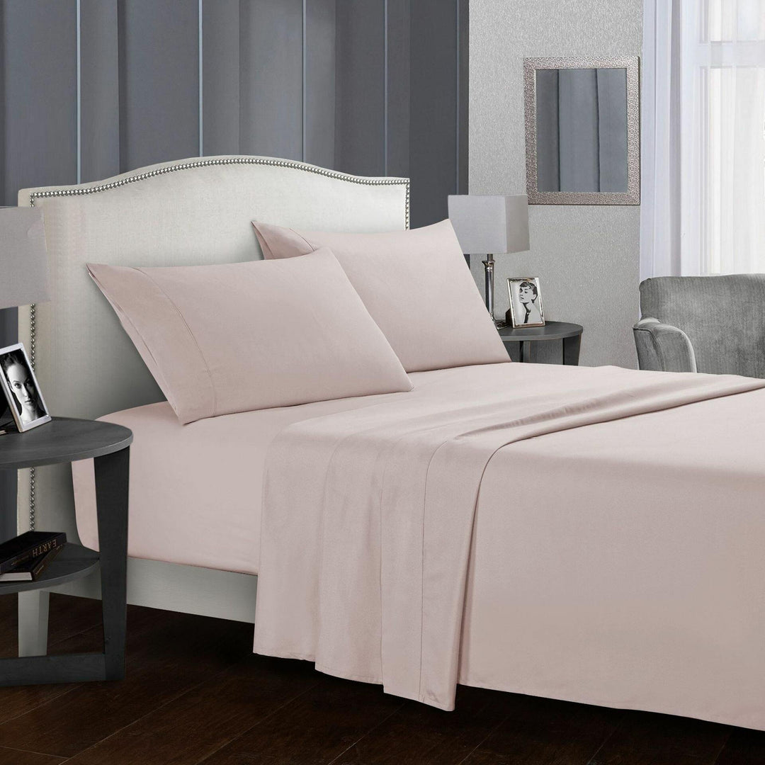 Hotel Luxury Comfort Bed Sheets Set Bedding Set Deep Pockets Wrinkle Fade Resistant Hypoallergenic Sheet Pillow Case Set - Trendha