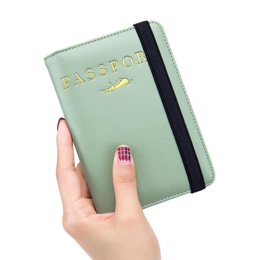 Passport Bag Rfid Female Leather Multifunctional - Trendha