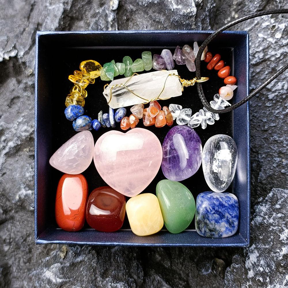 Crystal Jewelry and Chakra Stone Ornament Options