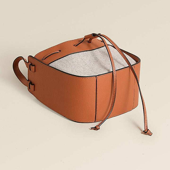 Drawstring Bucket Bag Shoulder Portable Messenger Fashion Women - Trendha
