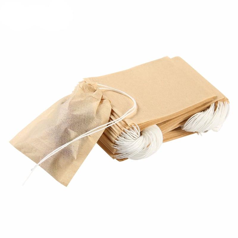 100 Pcs of Disposable Paper Tea Bags - Trendha