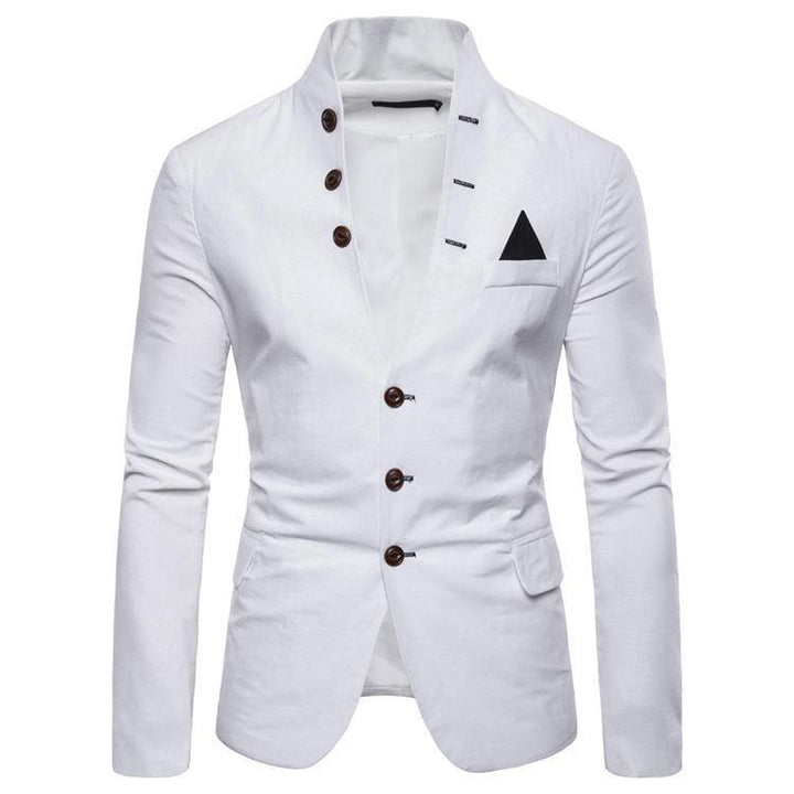 Mens Multi Button Suit Casual Large Size Solid Color Suits - Trendha