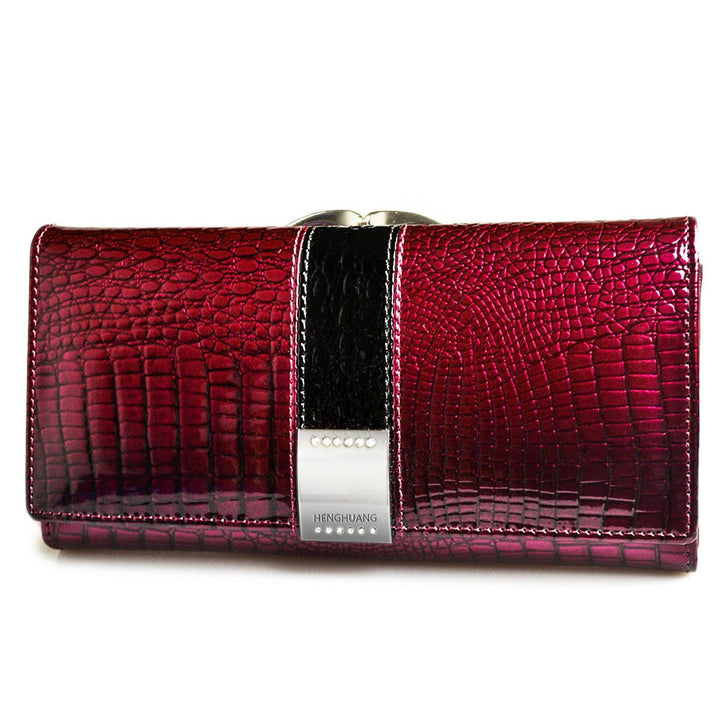Women's leather wallet coin purse - Trendha