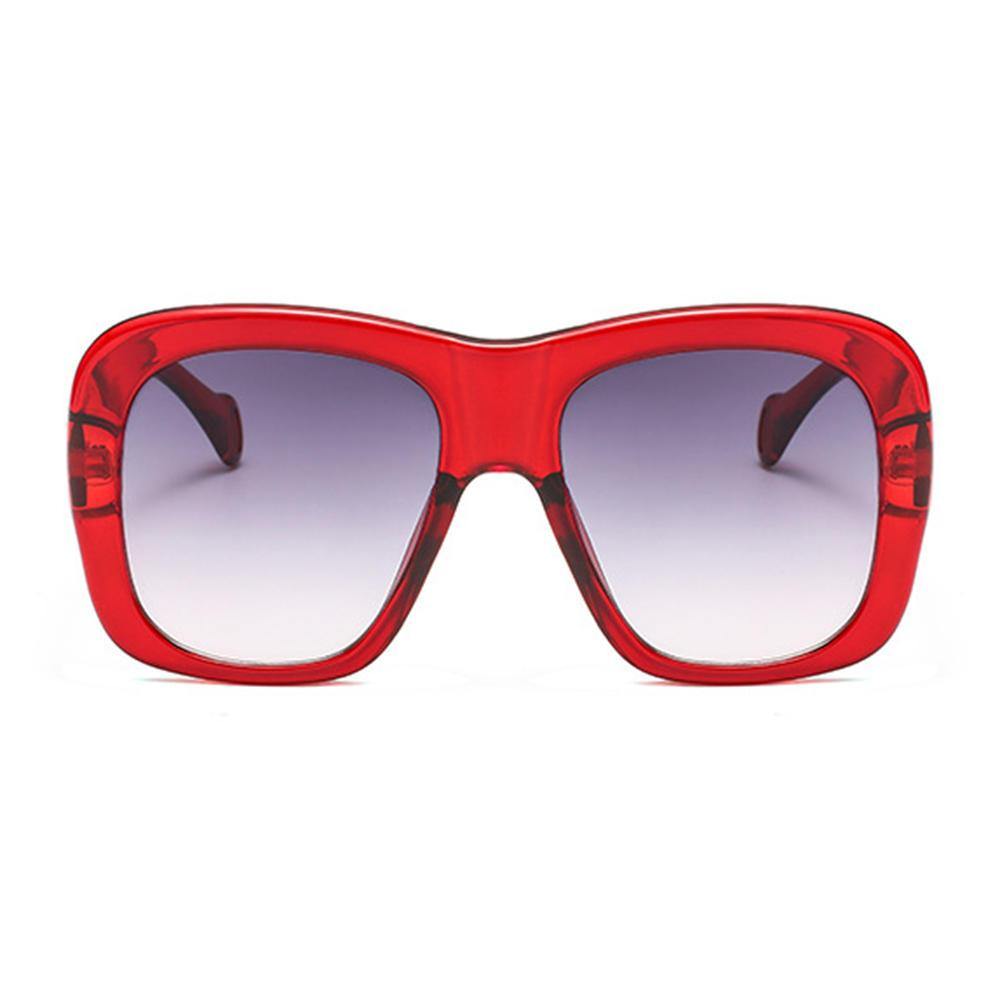 Women Man Anti-UV Sunglasses Two-color Box Sunglasses Square Box Sunglasses - Trendha