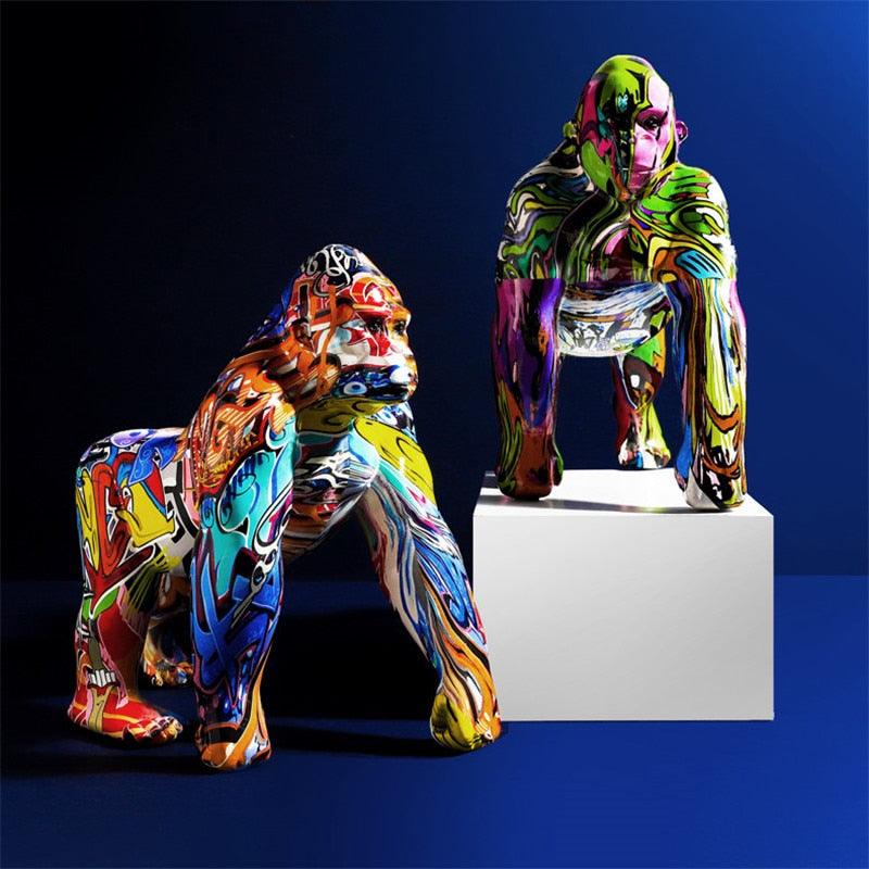 Gorilla ornaments crafts - Trendha