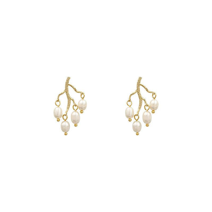 Pearl branch earrings earrings women - Trendha