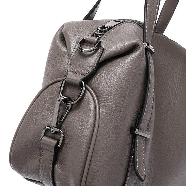 Leather shoulder messenger bag - Trendha