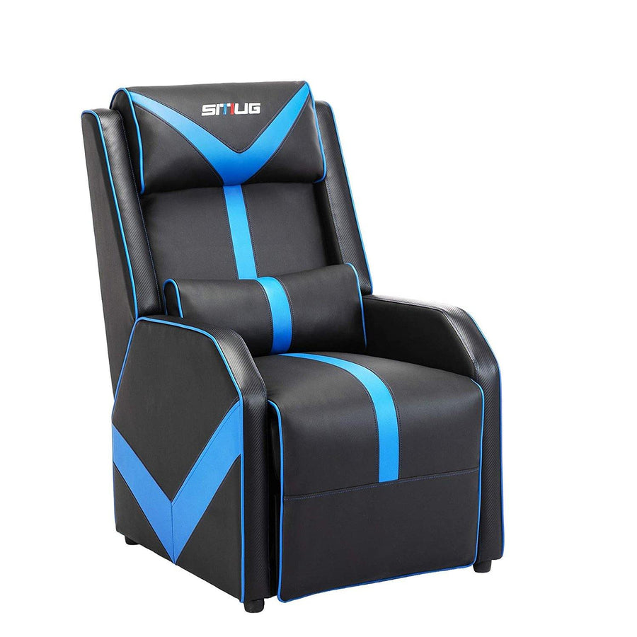 Gaming Recliner Chair Single Living Room Sofa Racing Style Ergonomic Lounge Sofa Modern PU Leather Recliner Home Theater Seat for Living & Gaming Room - Trendha