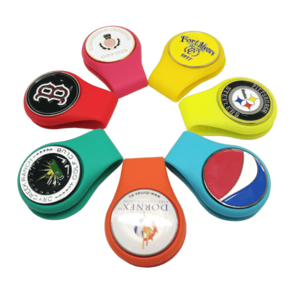 Silicone Golf Hat Clip Ball Marker Holder - Trendha
