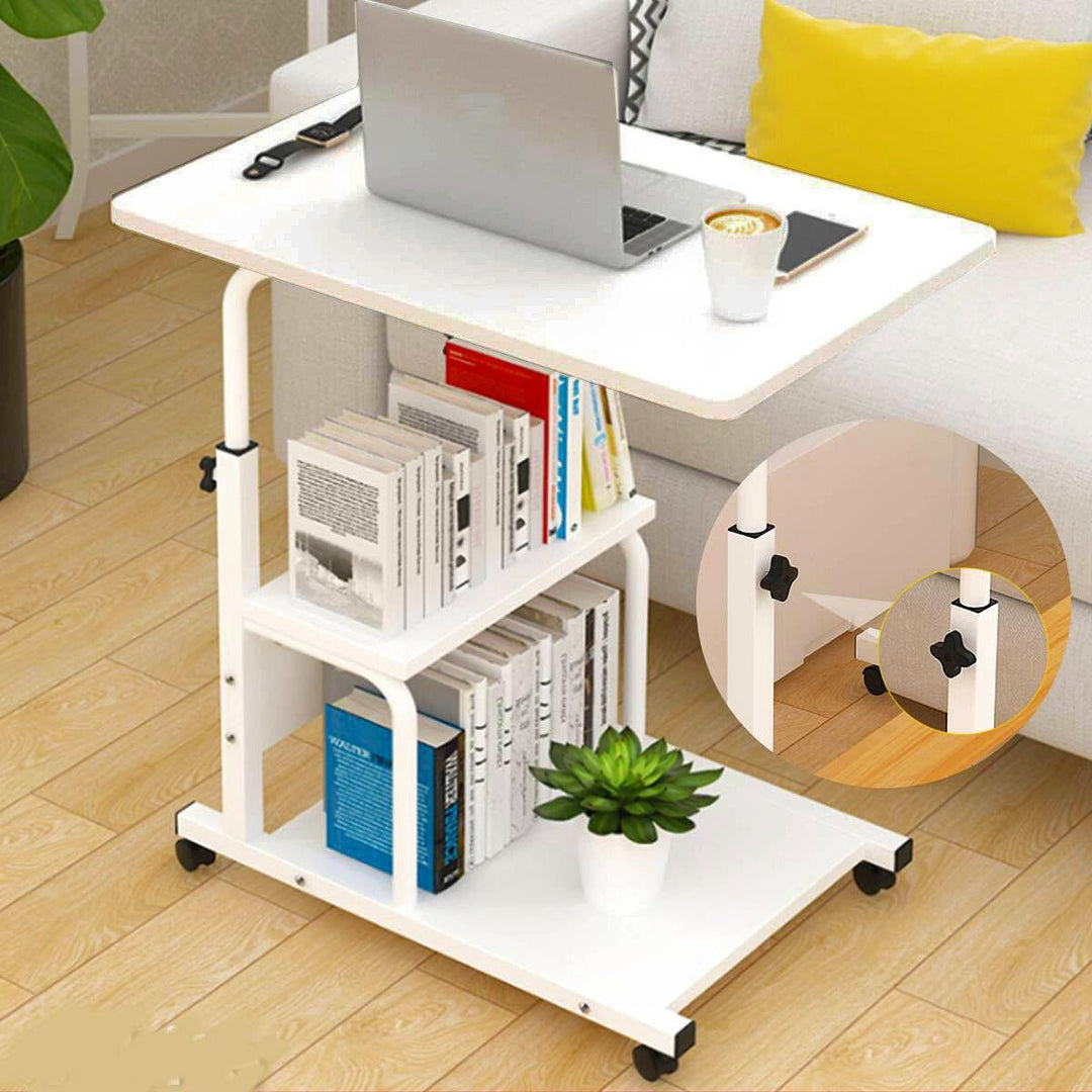 60x40cm Large Size Desktop Computer Height Adjustable Laptop Rotate Bed Table Sofa Lifted Standing Desk - Trendha
