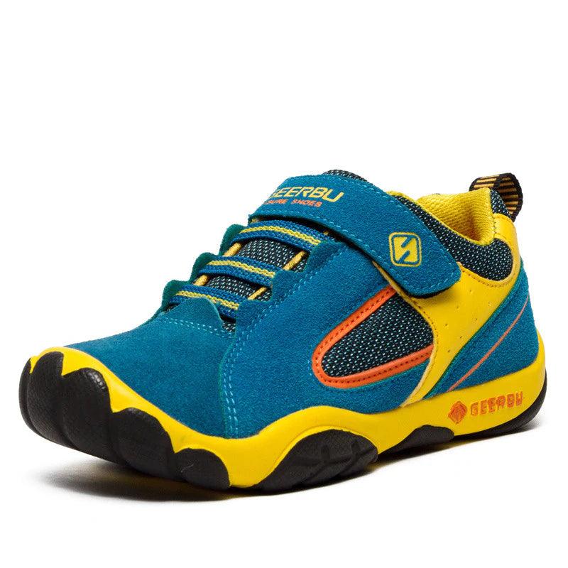 Waterproof Breathable PU Leather Kid's Shoes - Trendha