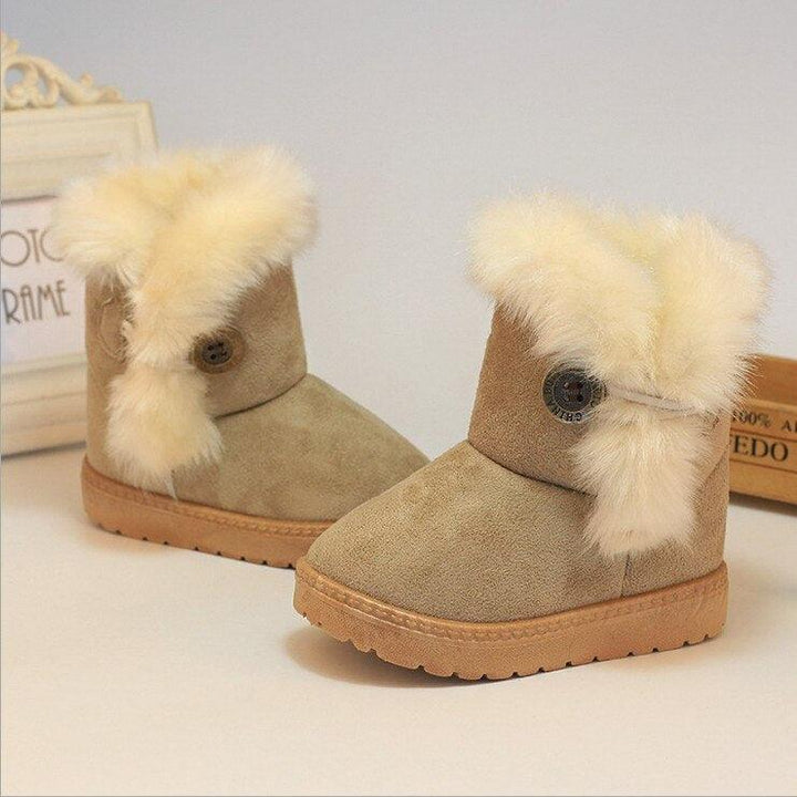 Kid's Super Soft Eco Fur Winter Boots - Trendha