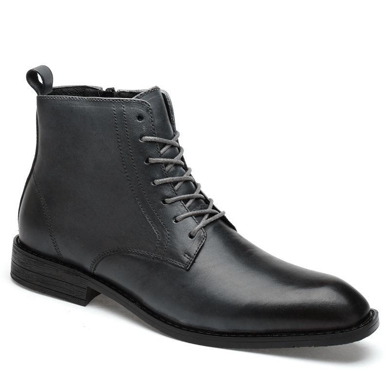 Men's high-top business shoes - Trendha