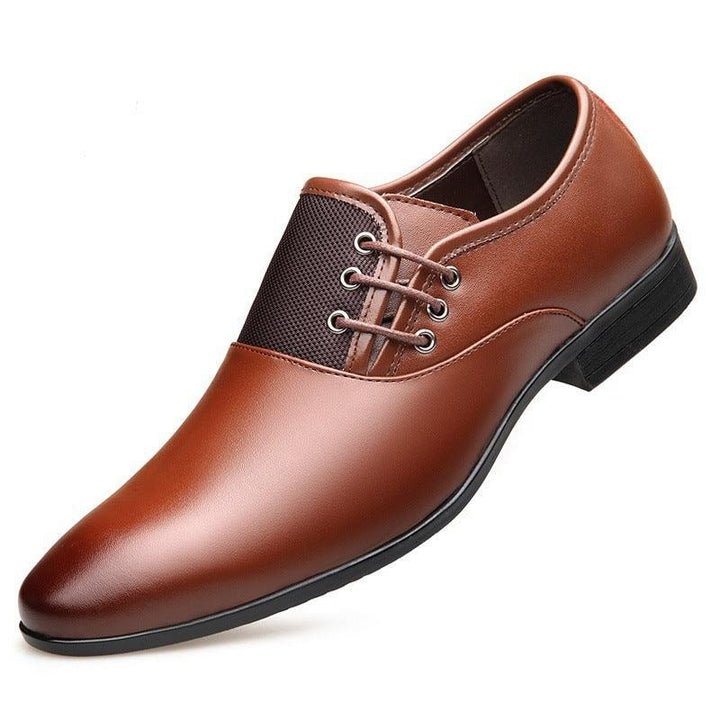 46 Leather Business 45 Formal Pointed Shoes - Professional Elegance for Men - Trendha