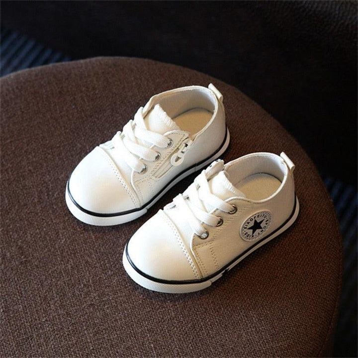 Fashion Breathable Canvas Baby Shoes - Trendha