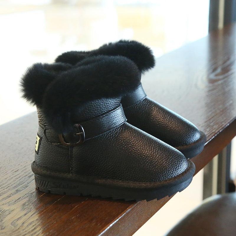 Waterproof Non Slip Princess Warmth Big Cotton Shoes - Trendha