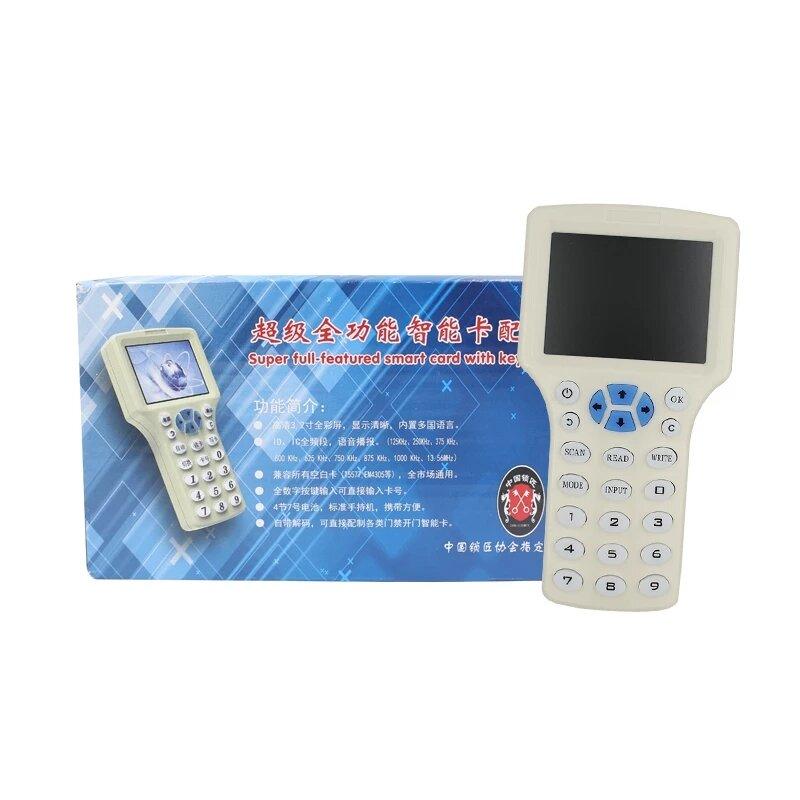 RFID NFC Card Copier Reader Writer Duplicator English 10 Frequency Programmer for IC ID Cards - Trendha