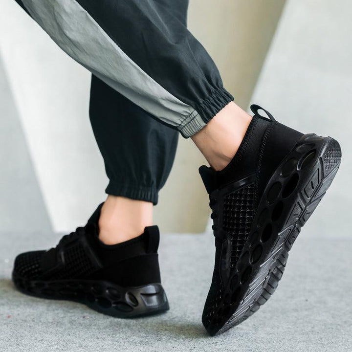 High elastic hollow fly woven casual shoes - Trendha