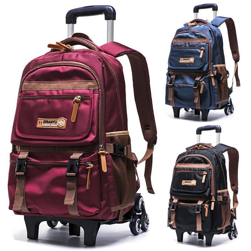 Fashion And Simple Children's Trolley School Bag - Trendha