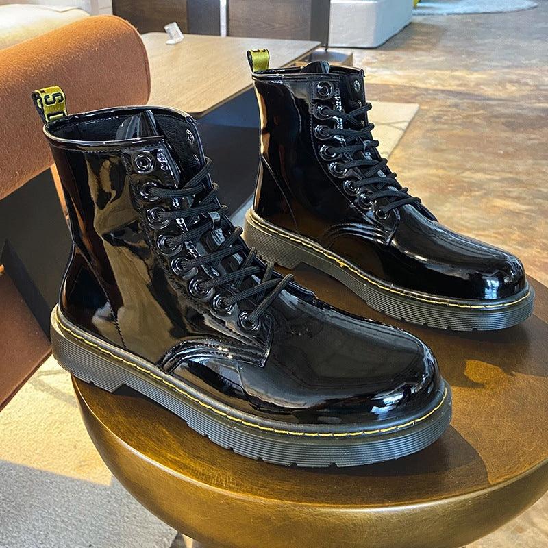 High top eight hole Martin boots - Trendha