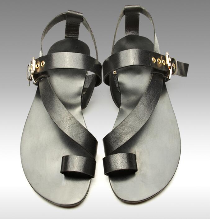 Vintage Summer Flat Sandals - Trendha
