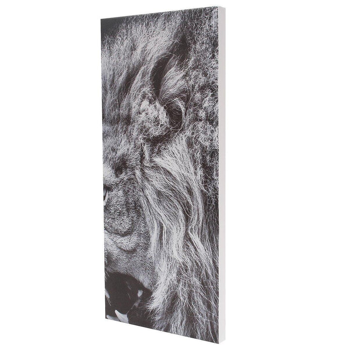 5Pcs Black White Lion Canvas Print Art Painting Wall Picture Home Decor Framed Decorations - Trendha