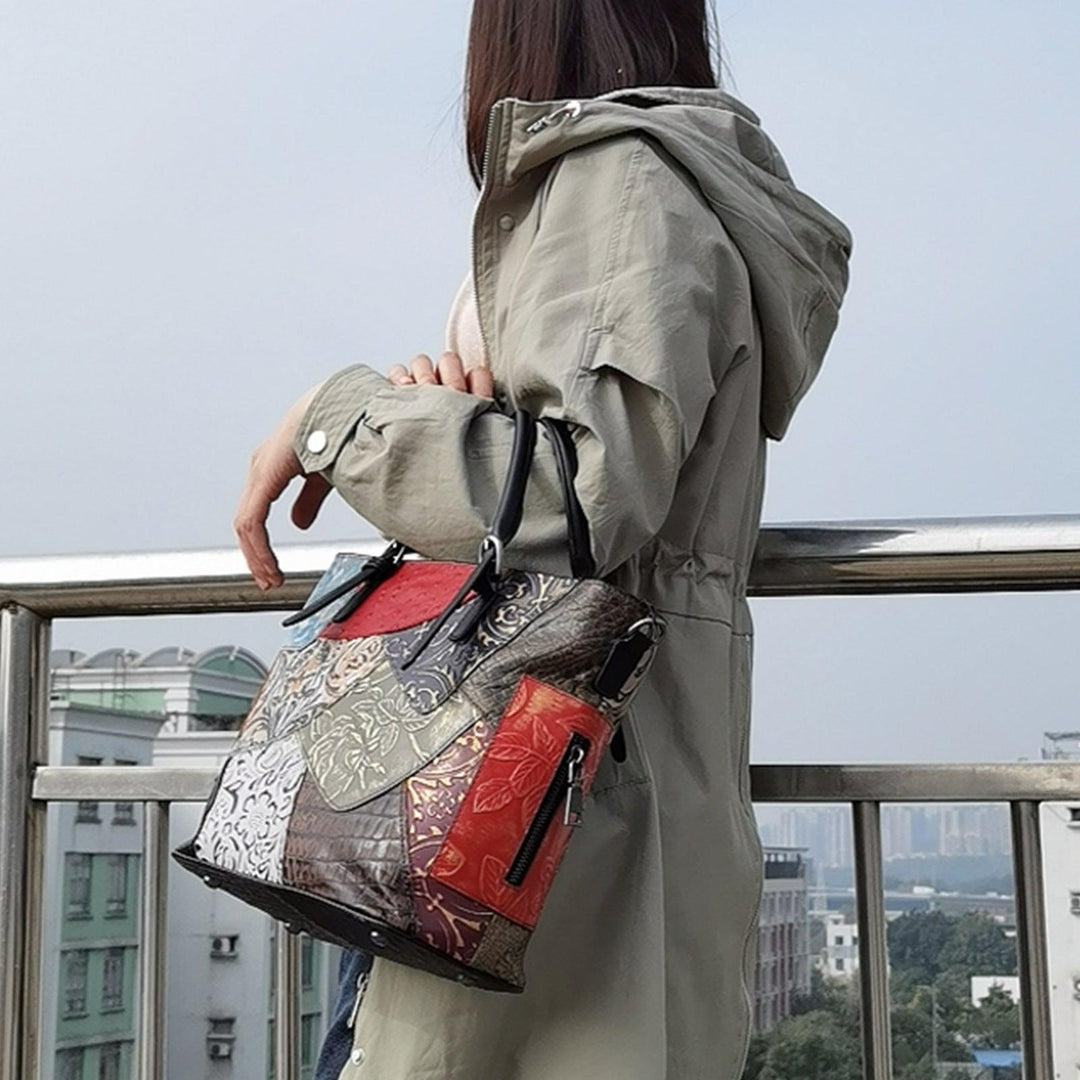 The New First Layer Cowhide Women's Bag Messenger Shoulder Bag - Trendha