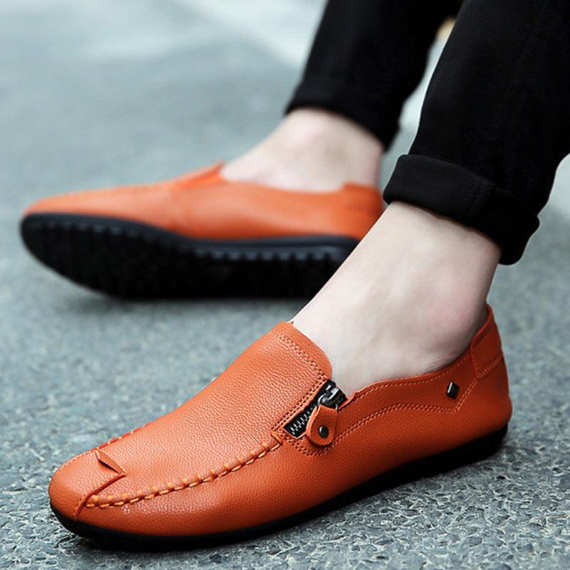 Trendy Men's Shoes All-Match Peas Shoes Lazy Men's Casual Shoes - Trendha