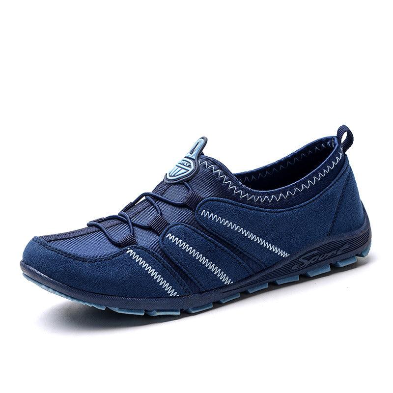 Casual Elastic Band Set Foot Light Mother Shoes Light Soft Sole Elderly Shoes - Trendha