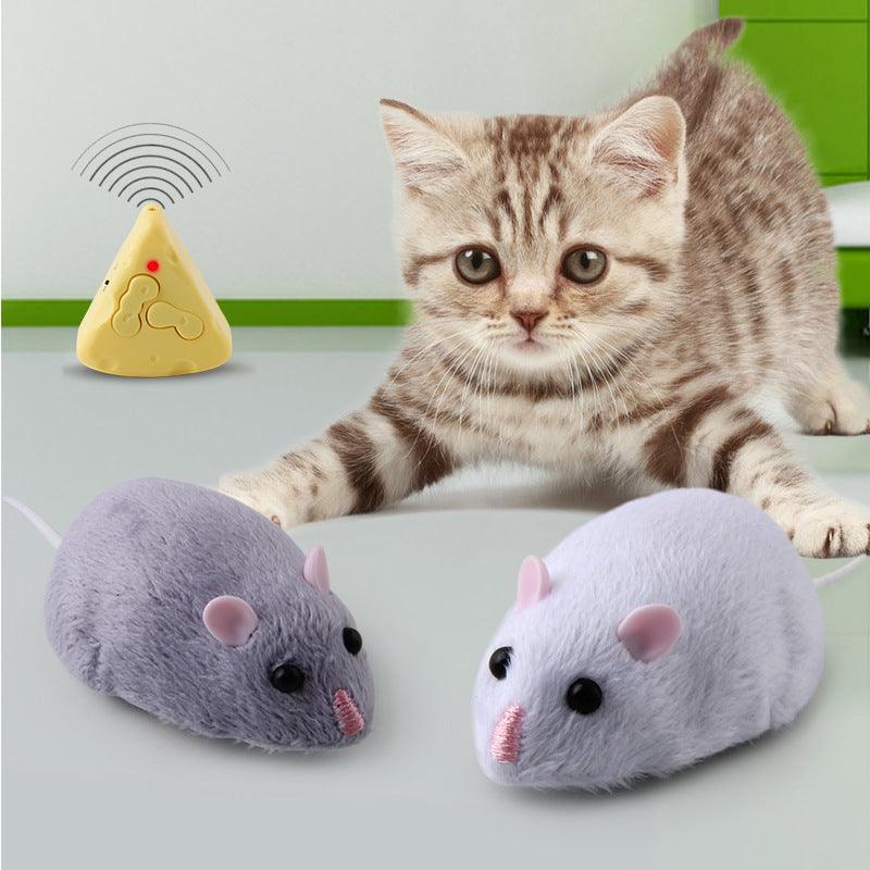 Infrared Remote Control Electric Mouse Cat Toy Simulation Model - Trendha
