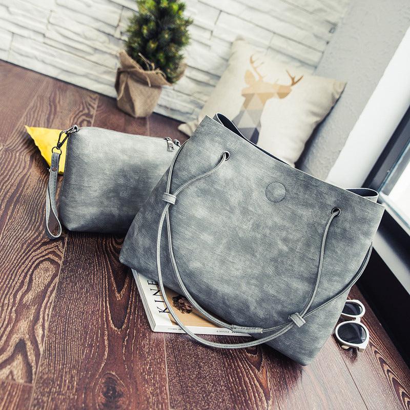 New Fashion Female Bag Mother And Child Bag Ink Color Shoulder Bag Simple Messenger Bag - Trendha