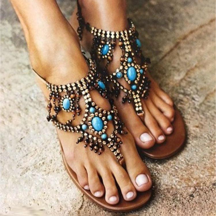 Flip-Flat Women's Large Sandals - Trendha