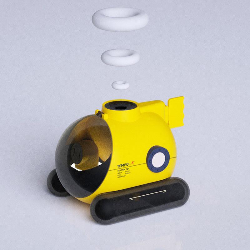 Ultrasonic Fog Diffuser TV Submarineroid Humidifier Color LED Light Humidifier Desktop Hydrator Spray - Trendha