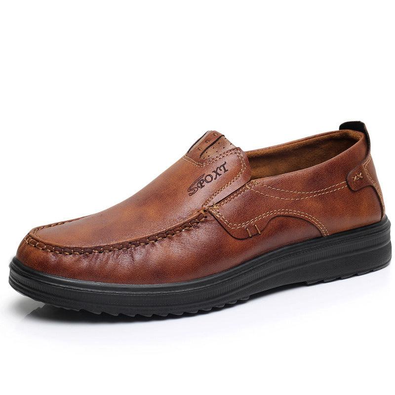 Business Casual Shoes, Soft Sole, Non-Slip Dad Shoes, Flat Sole Shoes - Trendha