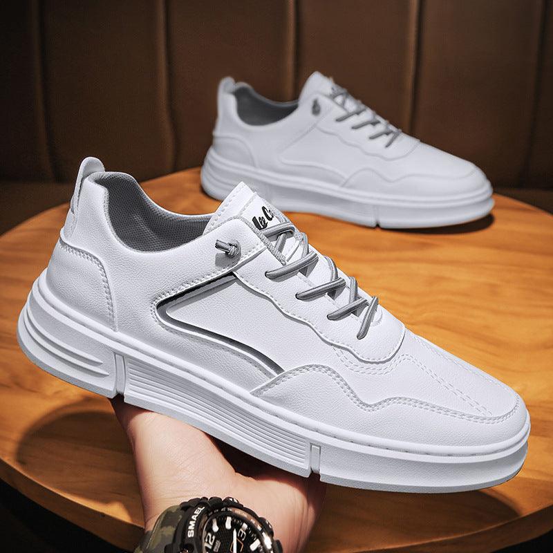 Little White Shoes Students Korean Style Trendy Shoes Men'S Shoes Live Live Delivery - Trendha
