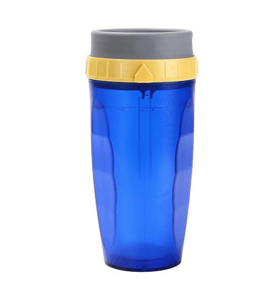 No Cover Twist Cup Travel Portable Cup Double Insulation Tumbler Straw Sippy Water Bottles Portable For Children Adults - Trendha