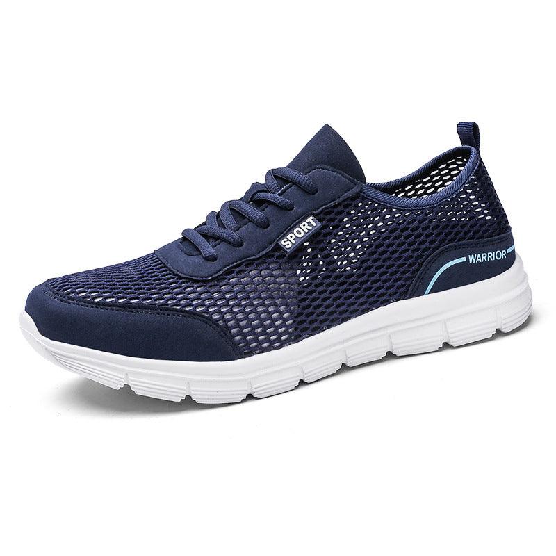 Air Mesh Shoes Men's Hole Tide Shoes Mesh Amazon Sneakers - Trendha