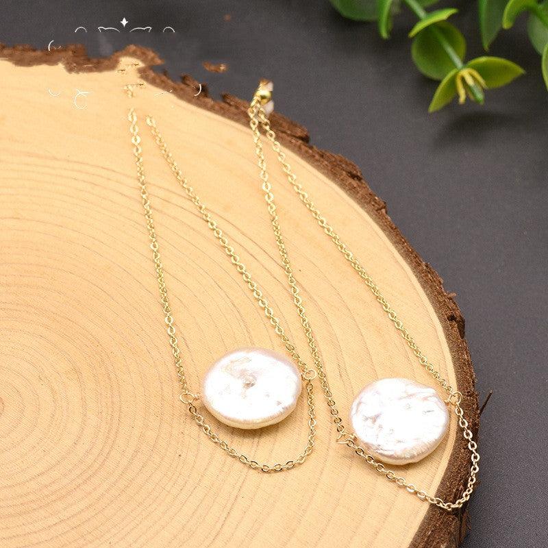 White Natural Water Pearl Baroque Pearl - Trendha