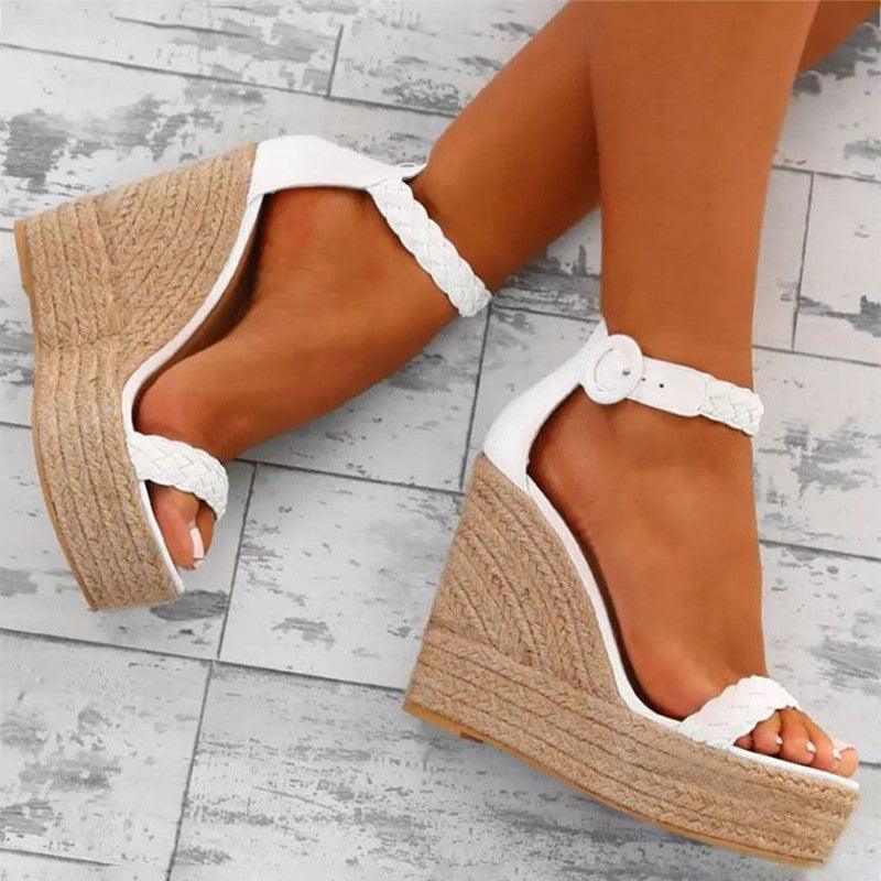 Women's Wedge Sandals Plus Size - Trendha