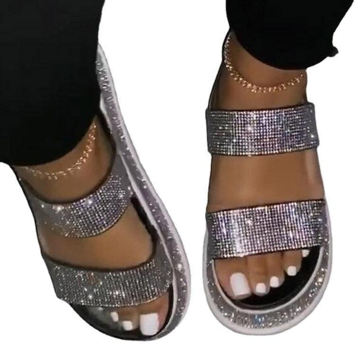 Women's Platform Sandals With Flat Heels - Trendha