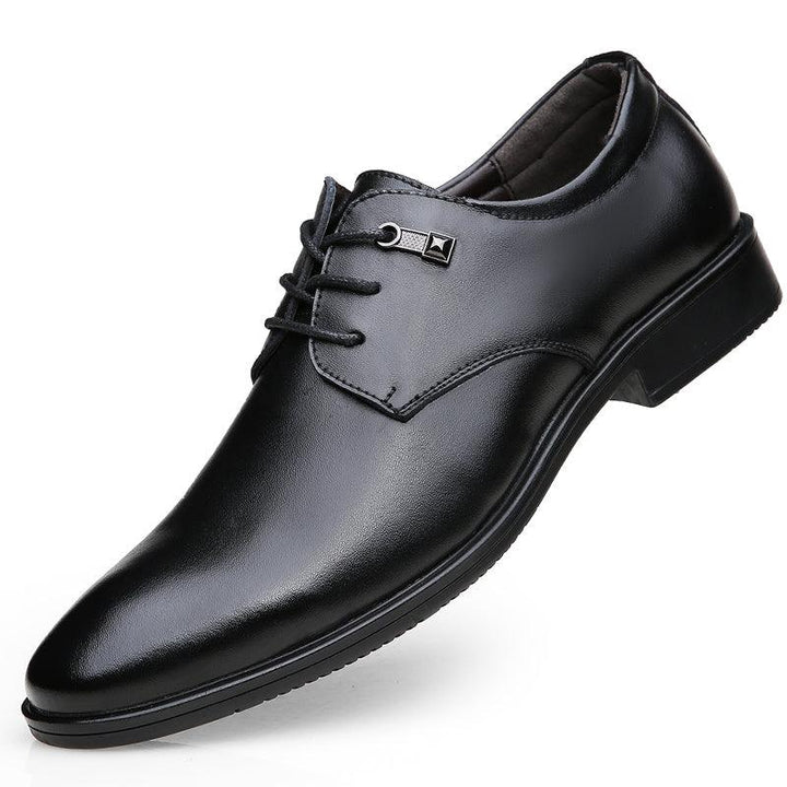 Casual Breathable Men's Hole Shoes Black - Trendha