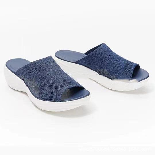 Plus Size Women's Shoes Summer 2021 Comfort Casual Sport Sandals Women Beach Wedge Sandals - Trendha