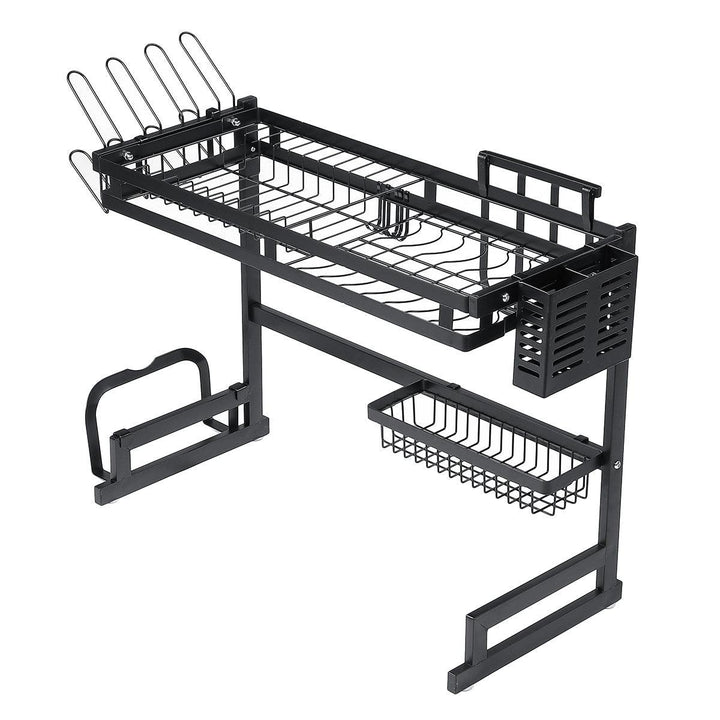 Stainless Steel All-In-One Versatile Organizer Dishes Rack for Kitchen Storage Tool - Trendha