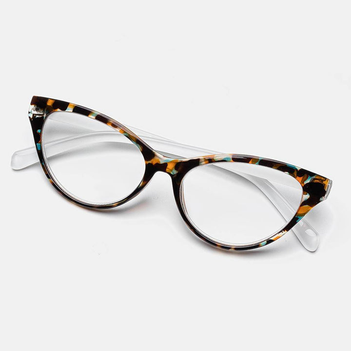 4-color Cat's Eye Gradient Reading Glasses - Trendha