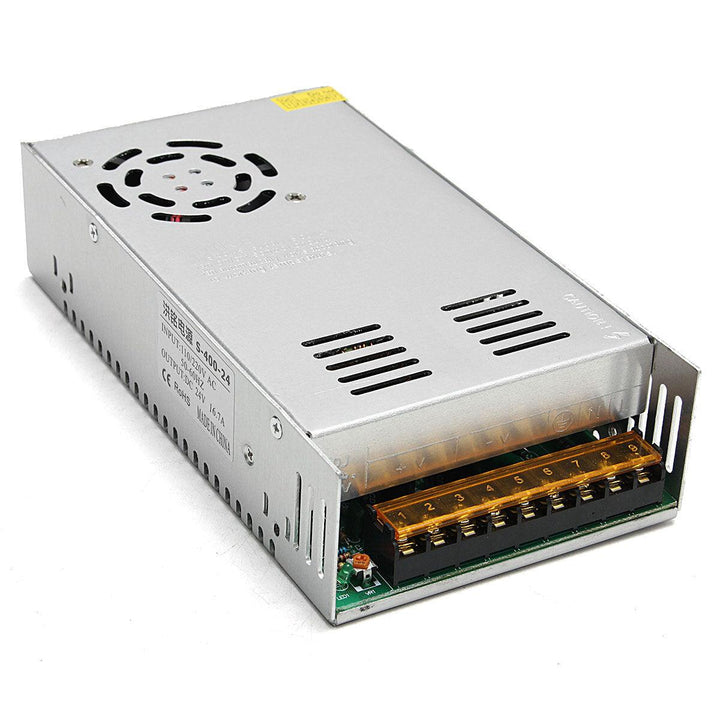 Geekcreit® AC 110-240V Input To DC 24V 17A 400W Switching Power Supply Driver Board - Trendha