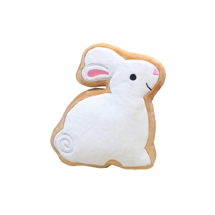 White Bunny Sugar Cookie Dog Toy - Trendha
