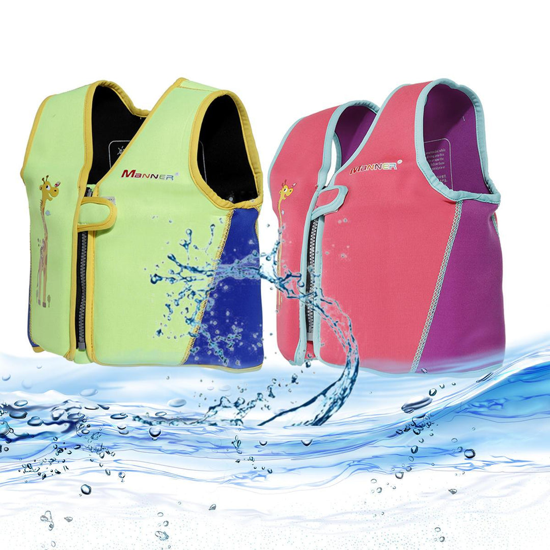 Kids Children Swim Floatation Vest Life Jacket Safety Swimming Buoyancy Float Aid - Trendha