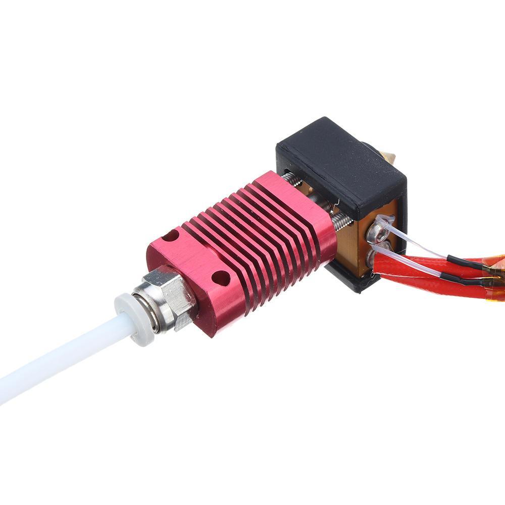 24V 40W Extruder Nozzle Hot End Kit with Temperature Thermistor & Heating Tube for Creatily 3D Ender-3 3D Printer - Trendha