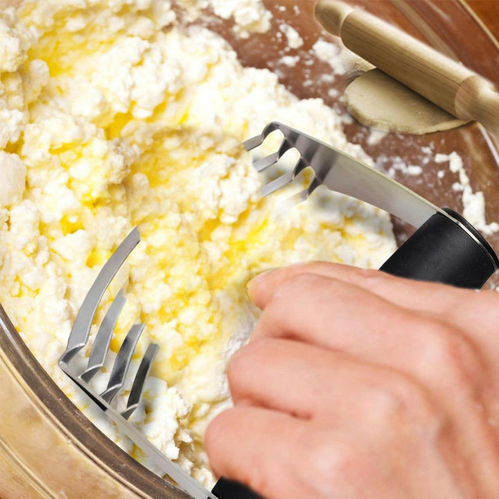 Stainless Steel Pastry Blender Mixer Flour Cream Powder Pressing Tool Bakeware Kitchen Gadgets - Trendha